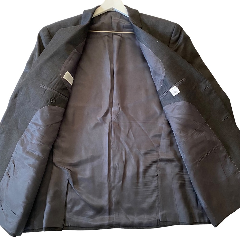 Michael Kors Men’s 100% Wool Blazer Size 44R - Grey - Picture 9 of 13